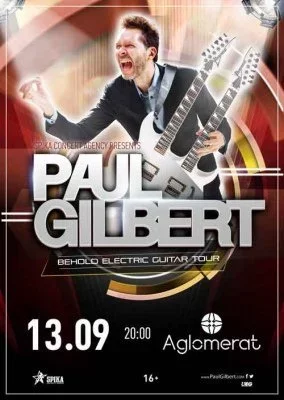 Концерт Paul Gilbert